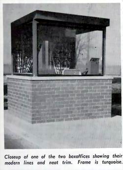 Galaxy Drive-In Theatre - From Box Office And Ron Gross (newer photo)